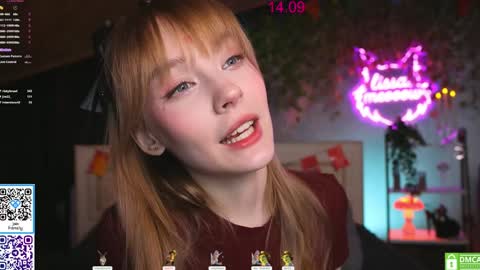 Snapshot of lissa_meooow chatting on September 14, 6:22 am your Liza again. Next stream Dec. 1 at 2 or 3 GMT online show from September 14, 6:22 am