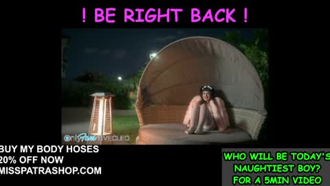 Cleo Patra online show from April 9, 3:53 am