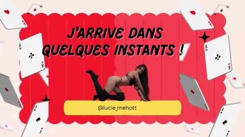 Lucie hot follow me on  online show from October 22, 6:13 pm