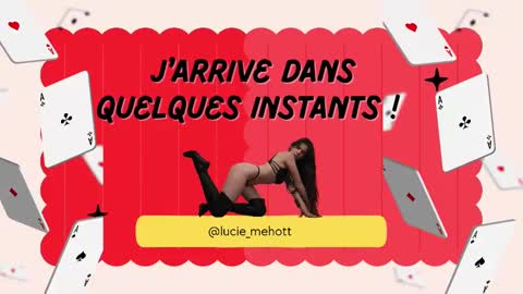 Lucie hot follow me on  online show from February 24, 8:58 pm