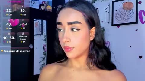 Snapshot of lucy_ev chatting on March 12, 8:30 am Lucy online show from March 12, 8:30 am