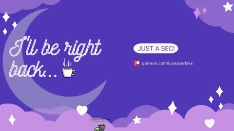 ..LunaSparkles. online show from September 27, 6:09 am