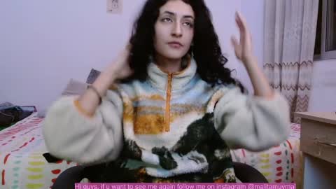 Snapshot of malitamuymal22 chatting on February 2, 1:55 am Malita online show from February 2, 1:55 am