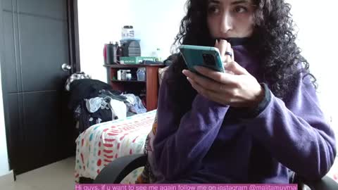 Snapshot of malitamuymal22 chatting on February 19, 8:20 pm Malita online show from February 19, 8:20 pm