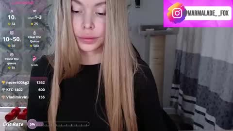 Marmalade Fox online show from February 20, 6:42 pm