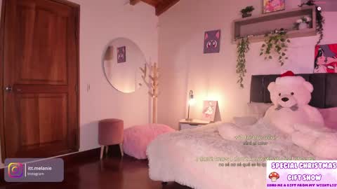 Snapshot of melanie_owo chatting on December 5, 1:06 pm Melanie online show from December 5, 1:06 pm