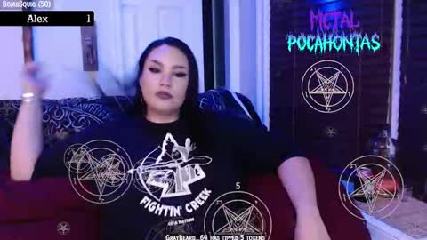 MetalPocahotass online show from September 21, 1:15 am