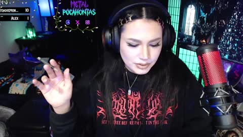 MetalPocahotass online show from December 28, 6:17 am