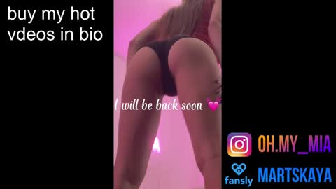 Mia Martskaya online show from January 18, 7:49 am