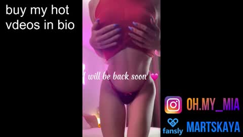 Mia Martskaya online show from March 17, 10:19 am