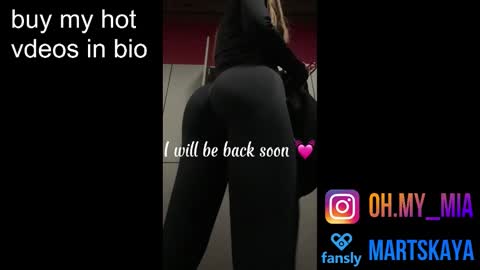 Mia Martskaya online show from October 2, 9:47 am