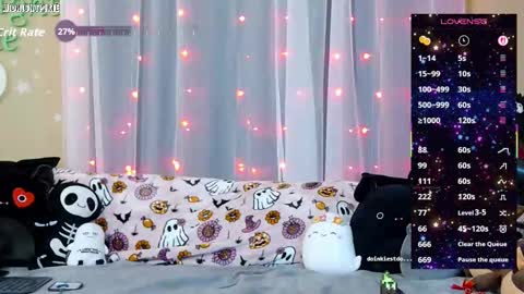 Snapshot of midnightpixie chatting on October 3, 3:00 am Jenna Talia online show from October 3, 3:00 am