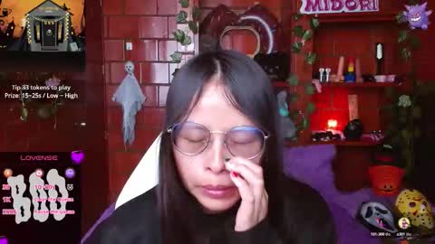 Snapshot of midoriquinn chatting on October 12, 6:21 pm Midori 7u7 online show from October 12, 6:21 pm