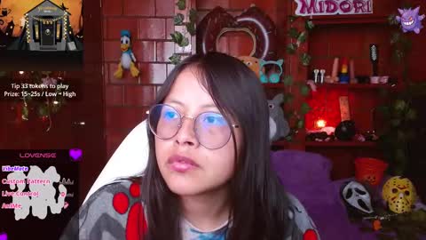 Snapshot of midoriquinn chatting on October 3, 6:02 pm Midori 7u7 online show from October 3, 6:02 pm