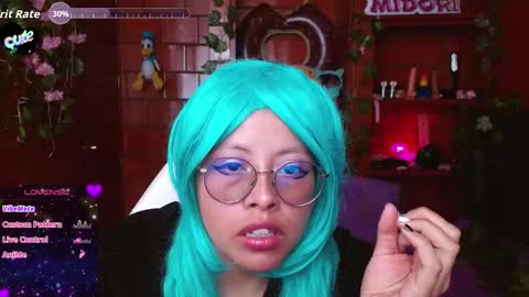 Snapshot of midoriquinn chatting on September 24, 6:07 pm Midori 7u7 online show from September 24, 6:07 pm