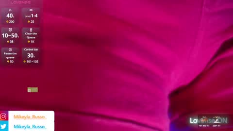 Mikeyla  online show from January 8, 9:55 pm