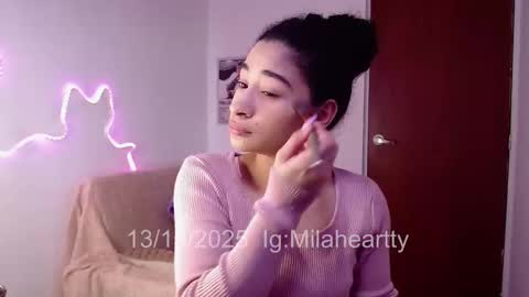 Snapshot of milah_hearrty chatting on October 13, 3:36 pm Milah online show from October 13, 3:36 pm
