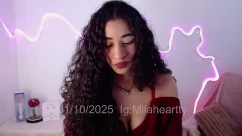 Snapshot of milah_hearrty chatting on October 1, 4:01 pm Milah online show from October 1, 4:01 pm