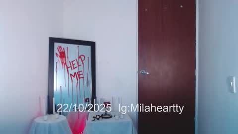 Snapshot of milah_hearrty chatting on October 22, 10:26 pm Milah online show from October 22, 10:26 pm