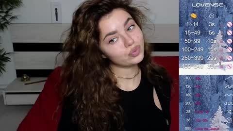Snapshot of milania_hot_foxy chatting on December 8, 8:20 am Mila online show from December 8, 8:20 am