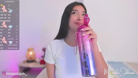 Snapshot of mirandajohnson_ chatting on March 12, 4:35 pm Miranda online show from March 12, 4:35 pm