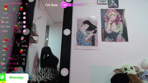 Snapshot of molly_shake chatting on January 22, 12:27 am Molly online show from January 22, 12:27 am