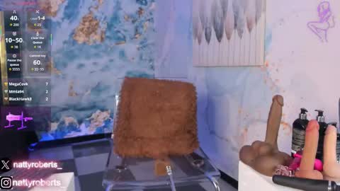 Snapshot of natty_roberts_ chatting on September 26, 2:53 am Natty online show from September 26, 2:53 am