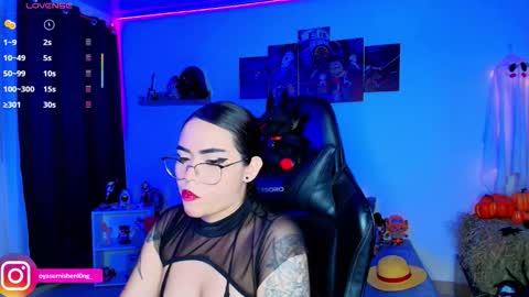 Snapshot of nicorobinn chatting on October 17, 12:47 am Lizzie online show from October 17, 12:47 am