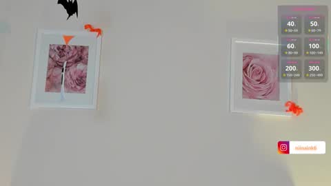 Snapshot of niinaink chatting on October 21, 2:10 pm NINAINK online show from October 21, 2:10 pm