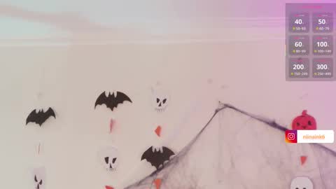 Snapshot of niinaink chatting on October 31, 1:48 pm NINAINK online show from October 31, 1:48 pm