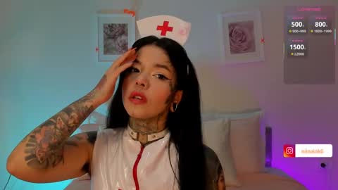 Snapshot of niinaink chatting on October 26, 1:28 pm NINAINK online show from October 26, 1:28 pm