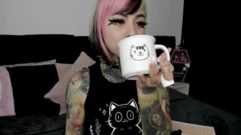 Snapshot of nikkiramone chatting on February 13, 2:34 am Nikki Ramone online show from February 13, 2:34 am