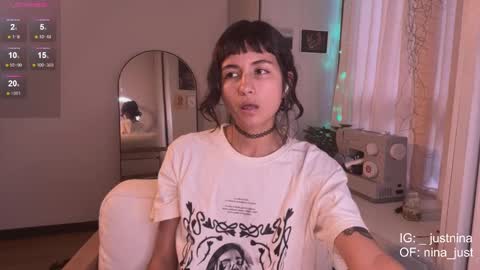 Snapshot of nina_just chatting on January 21, 9:46 pm Nina. online show from January 21, 9:46 pm