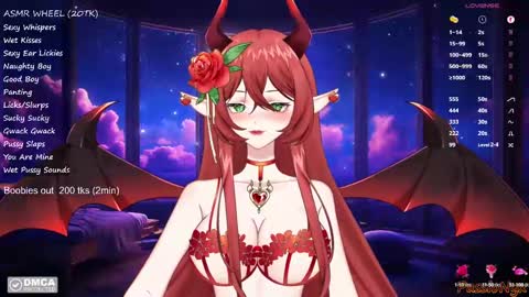 Succubus Nyx online show from December 30, 2:20 am