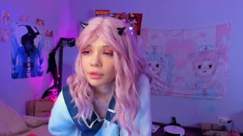 Snapshot of pastel_neko chatting on January 25, 2:37 am Miss Neko online show from January 25, 2:37 am
