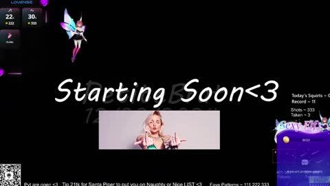 PiperAvery online show from December 24, 7:55 pm
