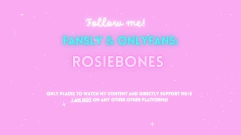 Rosie Bones online show from December 5, 11:07 pm