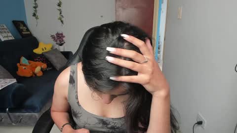 Snapshot of sabrina_chester_02 chatting on February 8, 4:57 pm Angie  online show from February 8, 4:57 pm