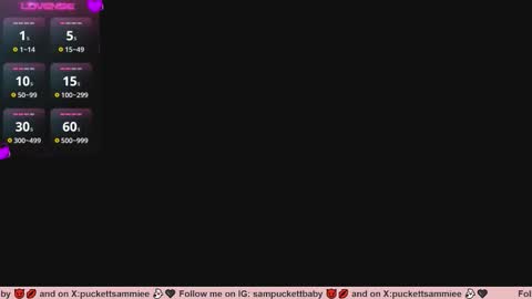 sampuckettbaby online show from February 13, 8:43 pm