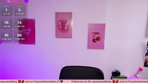 sampuckettbaby online show from March 27, 6:52 pm