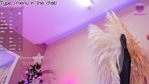 SaraAvila  online show from December 10, 11:08 pm