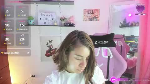 sara  online show from February 9, 10:45 pm