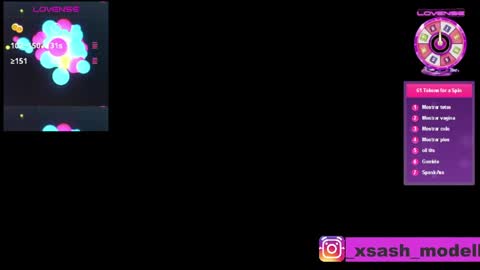 sasha palmer online show from March 24, 7:25 am