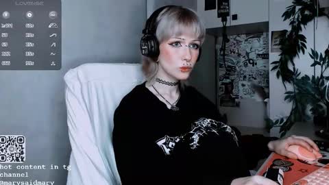 pronoun she. name Mary. age 21. online show from October 13, 12:02 am