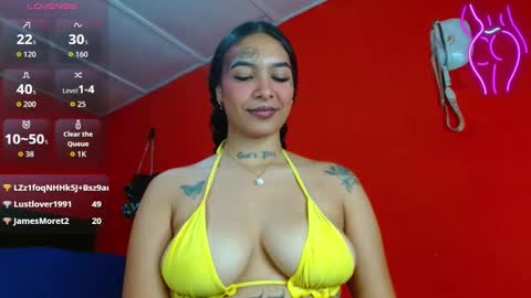 Scarleth online show from October 3, 8:14 pm