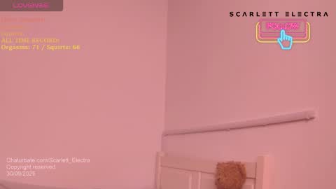 Snapshot of scarlett_electra chatting on September 30, 4:12 pm SCARLETT ELECTRA - online show from September 30, 4:12 pm