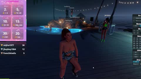 Snapshot of sexy_ambarr chatting on October 3, 1:33 am Ambar online show from October 3, 1:33 am