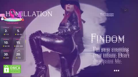 Your mistress Sharon  online show from October 23, 2:50 am