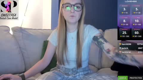 short sweetpea online show from December 17, 6:20 pm