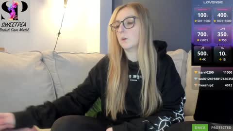 short sweetpea online show from January 3, 6:14 pm